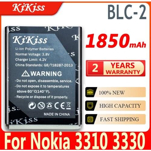 Battery BLC-2 BLC2 BLC 2 Batteries For Nokia 3310 3330 3410 3510 5510 3530 3550 3335 3686 3685 3589 3315 3350 3510 6650 6800