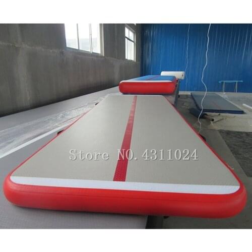 Free Shipping 4x2x0.2m Air Track Tumbling Mat Inflatable Air Track Gym Air Mat Inflatable Gym Air Mat Tumble Track