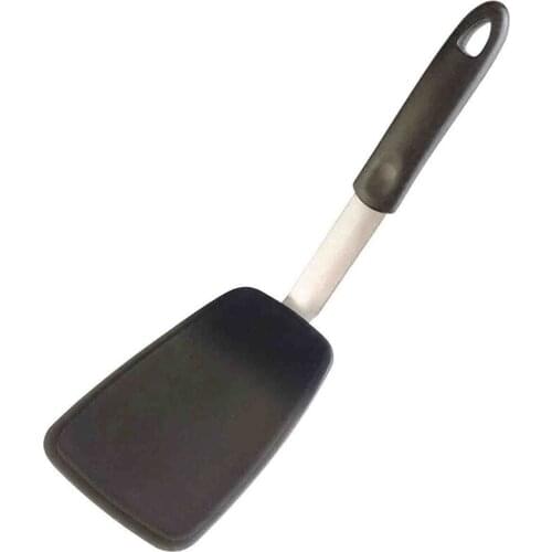 StarPack Premium Flexible Large Silicone Turner Spatula - High Heat Resistant to 600 Fahrenheit, Hygienic One Piece