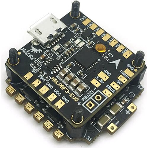 HGLRC XJB F310 PBF3 EVO Flight Control AIO PDB BEC Dshot with 10A Blheli_S 2-3S 4 in 1 ESC