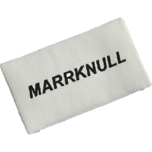 Customized Garment Clothing Tags Crochet Woven Labels Custom Clothing Main Damask Label Fabric Sewing Labels