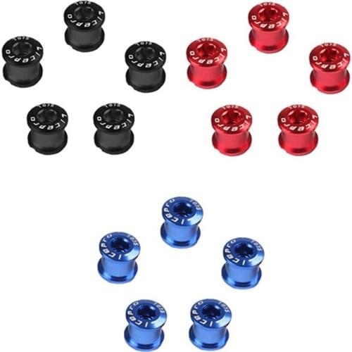 Litepro Bicycle Chainwheel Screws Alloy CNC Double Chainring Bolt for Road MTB Bike Crankset Bicycle Parts