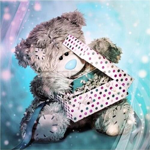 Bear 5D Diamond Painting DIY Embroidery Cross Stitch Home Decor Needlework