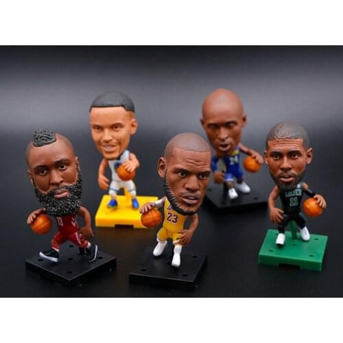 New MINI 7CM Basketball Star Model Figure Doll Car Ornaments Creative Souvenir Student Adult Kids Toys Decor Xmas Gift Souvenir