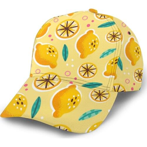 2021 New Baseball Cap Fishing Caps Men Outdoor Hunting Hat Hiking Hat Summer Lemon