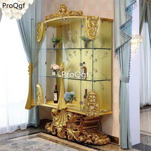 Prodgf 1Pcs A Set ins Romantic Castle Wine Cabinet