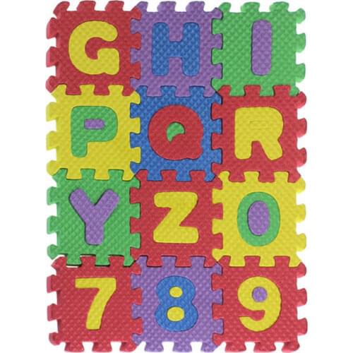 Developmental Toy baby toy 36Pcs Baby Child Number Alphabet EVA Puzzle Foam Maths Educational Toy Gift,Toys for Baby L0060