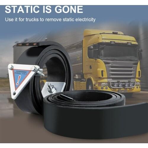 Hot Sale 1.6m Truck Rubber Anti-static Belt Winter Static Grounding Belt Grounding Wire Belt Suitable For Car Truck Accessories