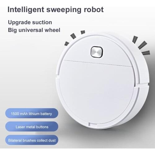Automatic Robot 3-In-1 Smart Wireless Sweeping Vacuum Cleaner Dry Wet Cleaning Machine Charging Intelligent Vacuum Cleaner Home