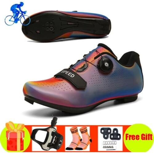 Cycling Shoes Road Men Women Self-locking Breathable Sapatilha Ciclismo Outdoor Sport Superstar Non-slip Riding Bicycle Sneakers