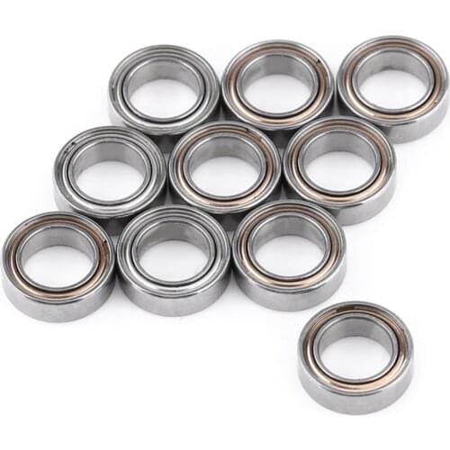10pcs/Lot MR85ZZ Double-shielded Miniature Ball Bearings 5x8x2.5mm for Printer Model Making Deep Groove Ball Bearing