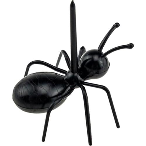 12Pcs Fruit Toothpick Dessert Forks, Plastic Ants Animal Appetizer Forks