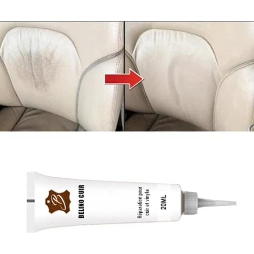 20ml Leather Repair Gel Cream Paste Color Repair Leather CleanerHome Car Seat Leather Complementary Tool Repair Refurbishing