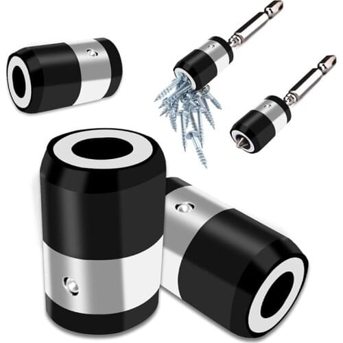 6.35mm Universal Metal Screwdriver Bit Magnetic Ring Anti-corrosion Magnetic Bit Holder Drill Bit Magnetic Ring multi tool