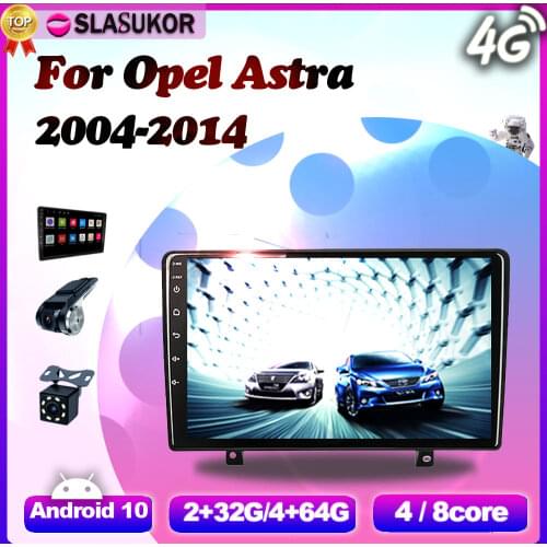 6+128G Android 10 For Opel Astra 2004 2005 -2014 Carplay Car Radio Multimedia Video Player Navigation GPS DVD Wifi No 2din 2 din