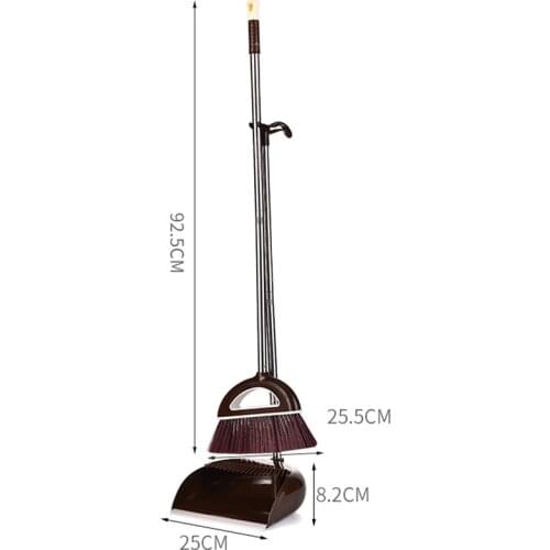 Household removable dustpan with shaving and shaving home Broom 92.5*25*8.2cm