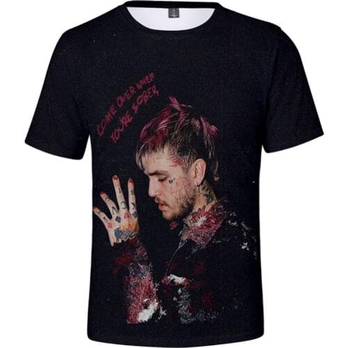New Lil Peep 3D Printed T-shirt Men/Women Fashion Casual Short T-shirts Lil Peep Mens T Shirt Popular Harajuku Style Tops