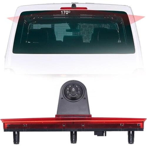 HD CCD Car Brake Light Rear view camera parking for VW Volkswagen T5 Bus Transporter van 3 bremslicht braje light 2003-2014