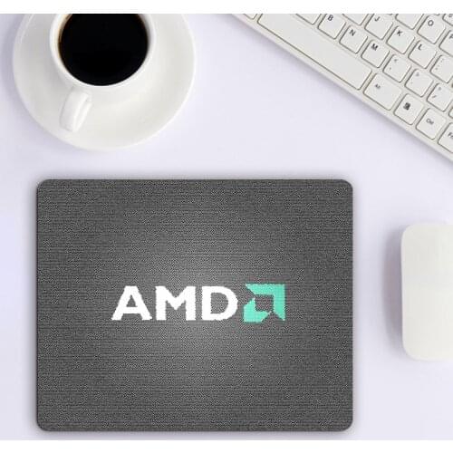 Small Mouse Pad With Brands Logo of AMD Mousepad Gamer Mouse Mats Stitch Gaming Computer Table Anime Mat Pc Gamer Complete