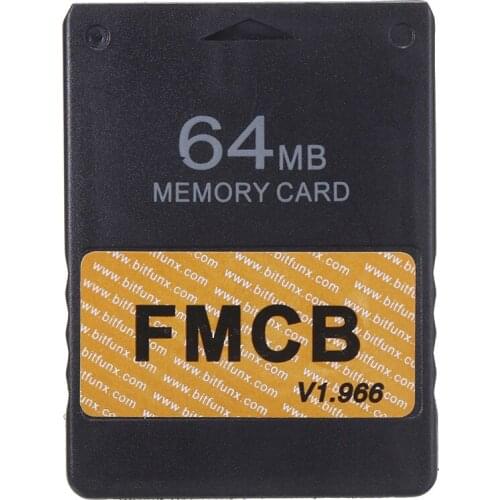New Arrival 64MB Free McBoot v1.966 Memory Card Professional Games Storage Cards Fit for Playstation 2 PS2