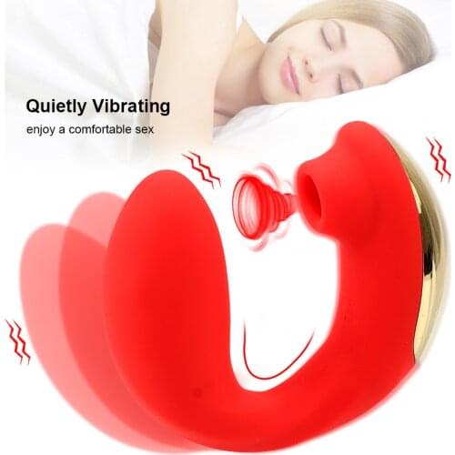 NEW Sucking Vibrators for Women USB Charging Case Free Bend Vagina Clitoris Stimulator Nipple Sucker Erotic Sex Toys for Women