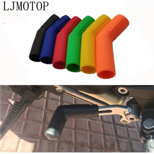 Motorcycle gear shifter shoe protector case shift lever protective cover For Suzuki RGV250 VS800 VZ800 Bandit 650S DL1000