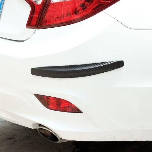 2pcs/lot Car Anti collision strip Bumper Guard strip sticker for KIA RIO Ford Focus Hyundai IX35 Solaris Mitsubishi ASX Pajero
