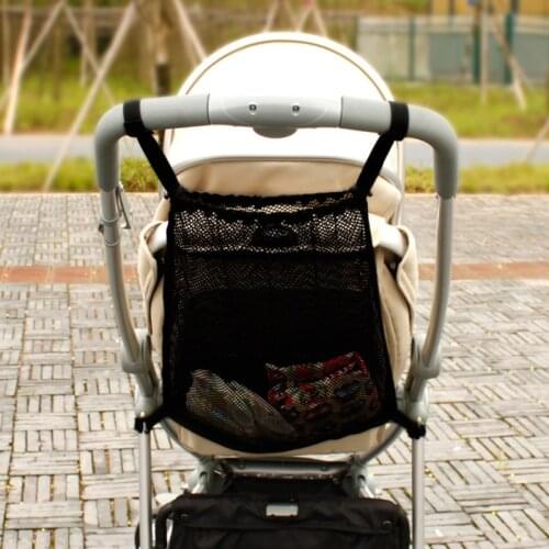Practical Baby Infant Stroller Mesh Bottle Diaper Storage Organizer Bag Holder Dropship