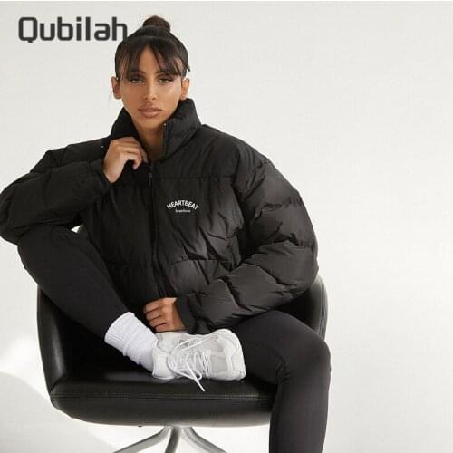 Женские зимние парки Qubilah China At AliExpress