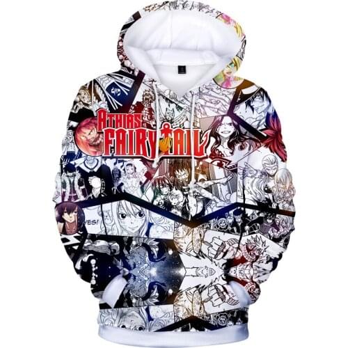 Fairy Tail Cosplay Hoodies kids Men/Women Hip Hop Hoodie Boys Girl Oversized Cartoon Autumn Winter popular Anime Sweatshirt