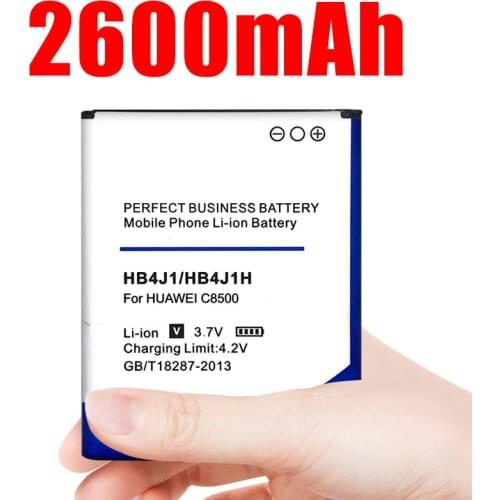 2600mAh HB4J1/HB4J1H Battery for Huawei C8500 U8150 U8120 V845 IDEOS X3 T8300 U8500S T8100