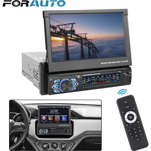 Car Radio Bluetooth 1 Din 7" TFT Touch Screen Mirror Link Android/IOS Car Stereo Radio GPS Navigation Auto audio Car Monitor