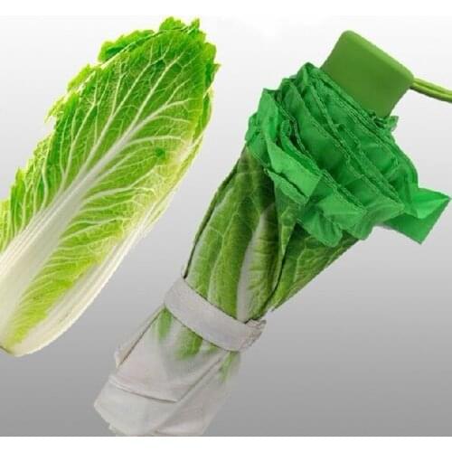 [ Fly Eagle ]New Windproof Anti UV Clear/Rain Folding Umbrella Cabbage Bumbershoot Parasol Gr