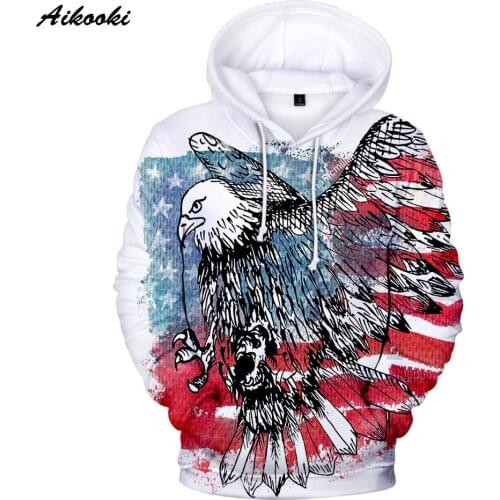 Creative National Flag USA 3D Hoodies Design National Flag Hoodies Sweatshirts Men/Women Pullover America Independence Day Tops