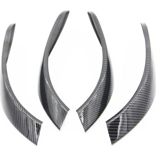 Carbon Look Interior Door Handle Cover Trim for BMW 3 Series F30 F31 2013-2017 GT F34 14-17 & 4 Series 4 Dr F36 15-17