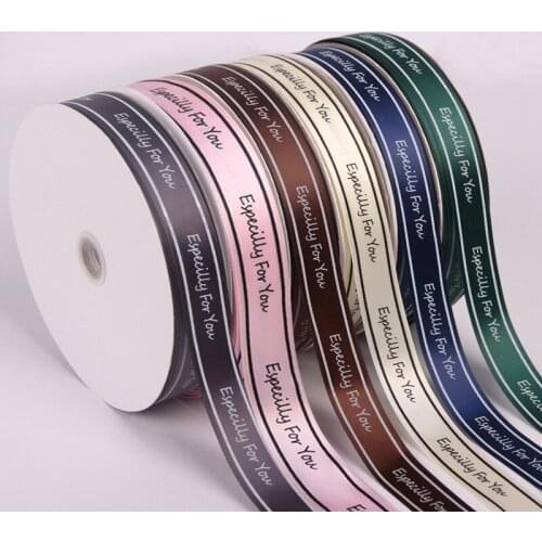 Organza Ribbon Christmas Ribbons "Especilly for you"for Handmade DIY Gift wrapping decoration wholesale 92 meters/lot