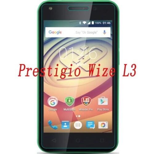 NEW Screen Protector phone For Prestigio Wize L3 phone Tempered Glass SmartPhone Film Protective Screen Cover