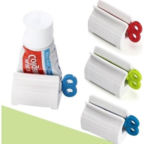 New Rolling Tube Toothpaste Squeezer Manual Toothpaste Dispenser Toothpaste Dispenser Holder Bathroom Accessories
