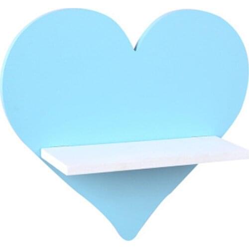 Heart Rack Hanging Board Christmas Nordic Wall hanger Child bedroom decoration Kids photography Home craft DIY