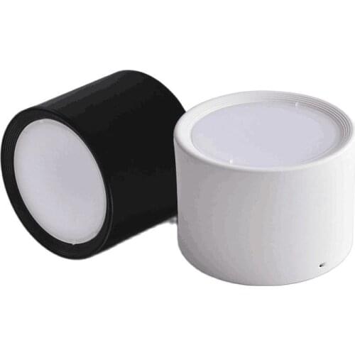 LED Ceiling light Surface Mounted Dimmable Ceiling lamps Cylinder 7W 9W 12W 15W for Bedroom,Living room,study,office,shop,Studio