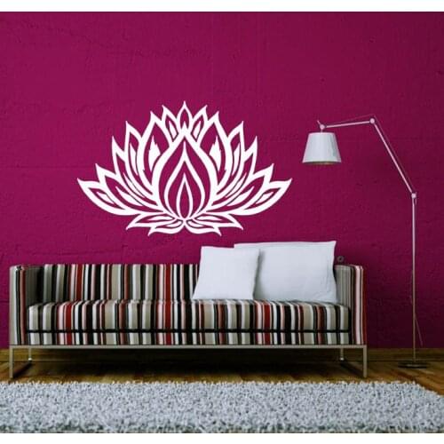 Coming Out Special Mandala Flower Wall Decals Home Art Decoration Vinyl Wall Murals Creative Designed Religious Wallpaper Wm-328