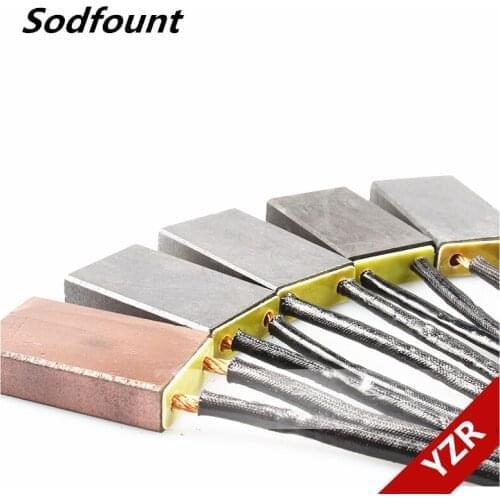 YZR Carbon Brush 112 Copper Carbon Graphite Carbon Brush 8*20*32 35 40mm J164 204 201 D104