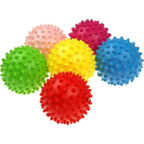 1PC Spiky Massage Ball Reflexology Trigger Point Body Pain Stress Relief Quality Hand Foot Pain Relief Plantar Fasciitis Relieve