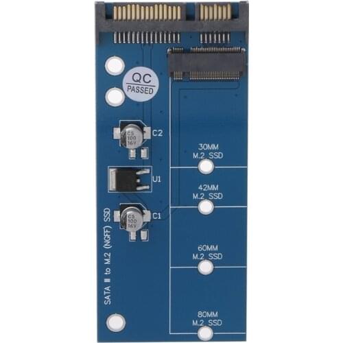 2021 New M2 SSD SATA3 SSDs To SATA Expansion Card Adapter SATA To Converter