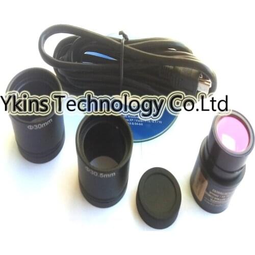 5.0 Mega Pixel USB Still Photo & Live Video Microscope Imager Digital Camera 5MP, Windows XP/Vista/7/8/10
