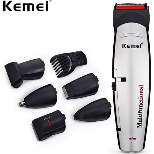 5 in 1 Portable Electric Hair Clipper Professional Nose Body Hair Cut Cutter Set Machine Shaver For House Shop