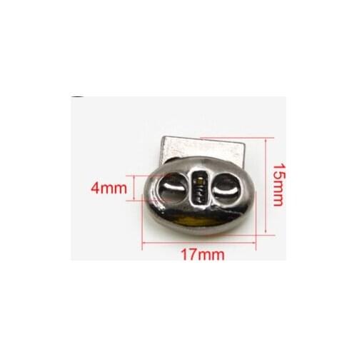 A13 High grade metal spring button down jacket bell rope buckle clip rope stop buckle accessories adjustment buckle