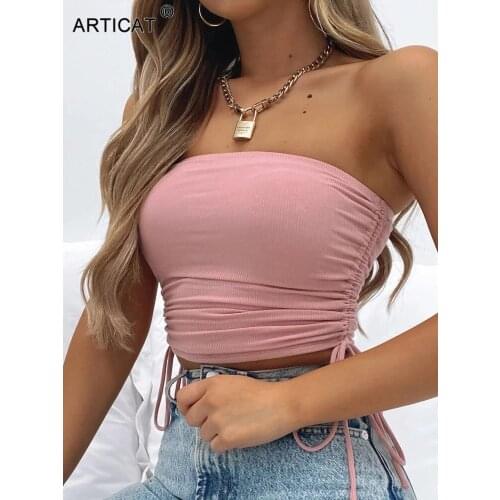 Женские топы с открытыми плечами ARTICAT China At AliExpress