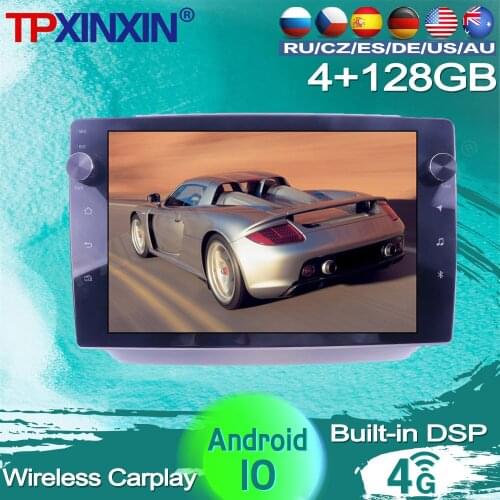 4+128G For Skoda Octavia 2004 - 2014 Android 10 Car Radio Multimedia video player GPS Navigation AI Vioce Control