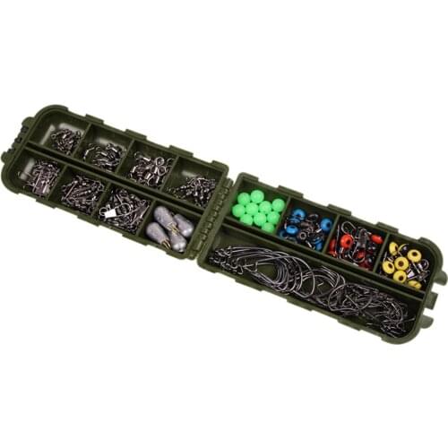 Elenxs Fishing Accessories Box Case Fish Lure Bait fishhooks Tackle Storage Box 16 Grids Fishing Gear Box